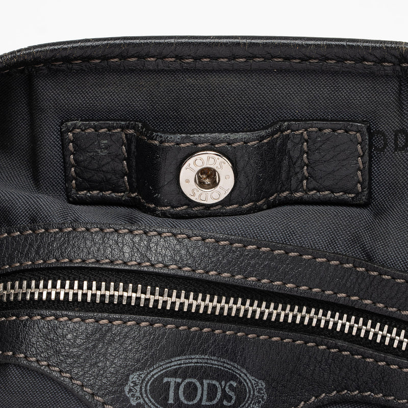 Tod's Coated Canvas G-Bag Sacca Grande Tote (SHF-y9QQsF)