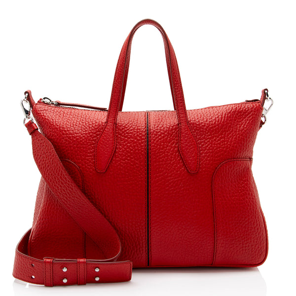 Tod's Leather Bauletto Piccolo Satchel (SHF-X41yXd)