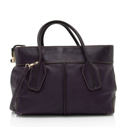 Tod's Leather D-Styling Bauletto Medium Satchel (SHF-XxnyBX)