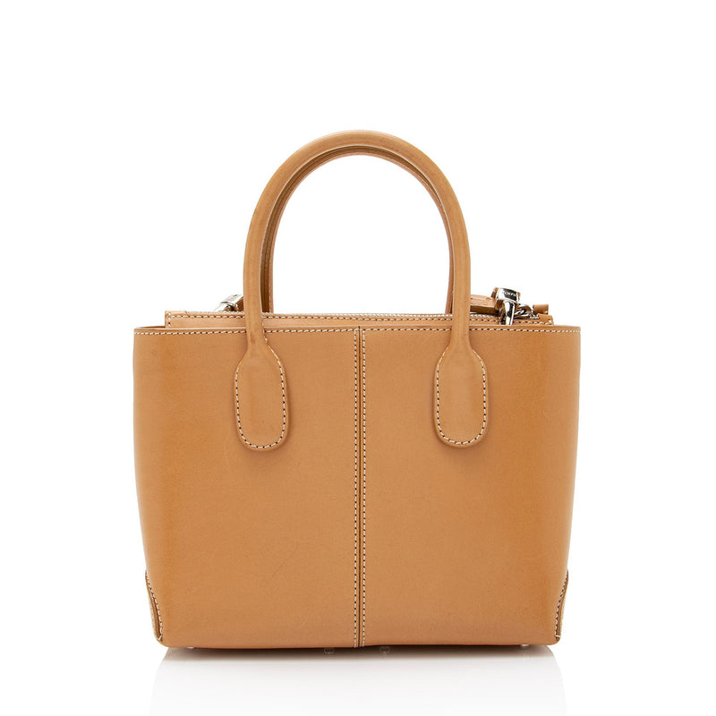 Tod's Smooth Calfskin D-Styling Mini Tote (SHF-aEA4JY)