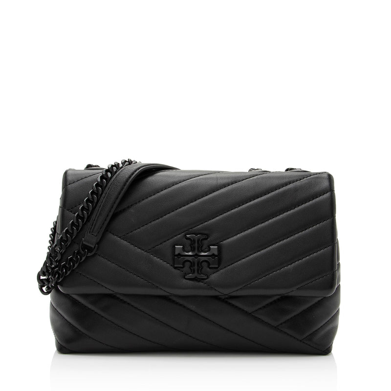 Tory Burch, Bags, Kira Chevron Quilted Small Convertible Leather  Crossbody Bag Tory Burch