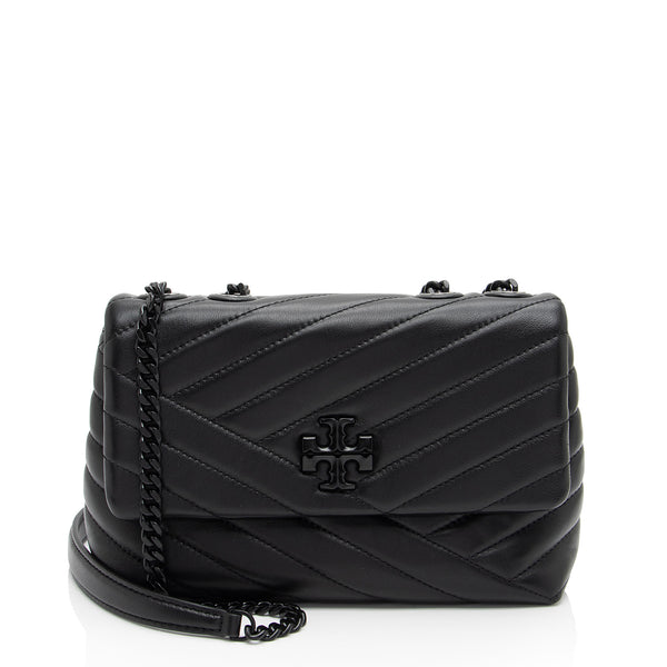 Tory Burch Chevron Leather Kira Small Shoulder Bag (SHF-JWMW8H)