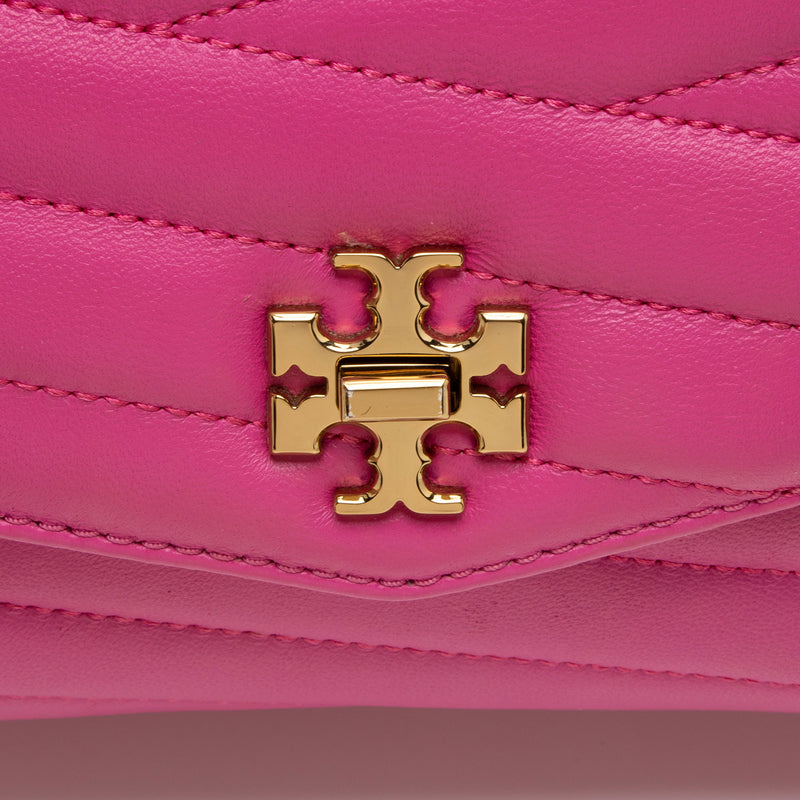 Tory Burch Chevron Leather Kira Top Handle (SHF-QSV40s)