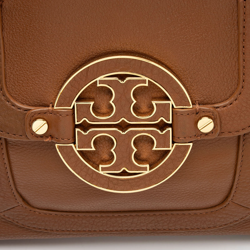 Tory Burch Leather Amanda Mini Satchel (SHF-G0YJ1W)