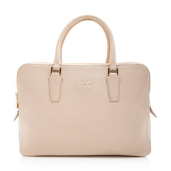 Tory Burch Leather Marion Triple Zip Satchel (SHF-19791)