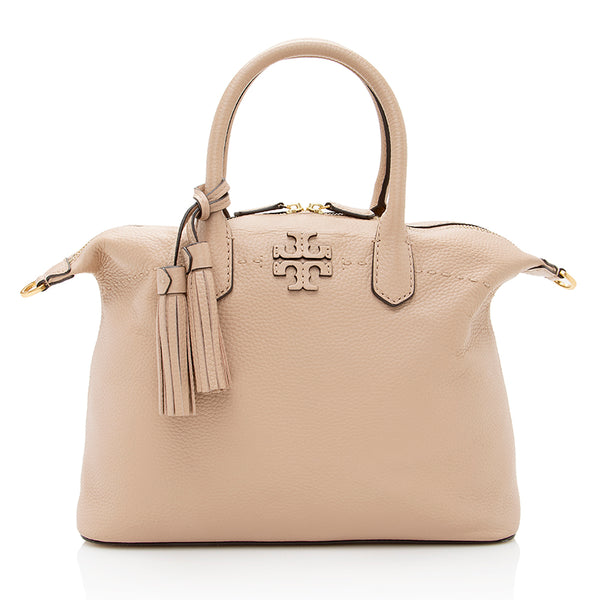 Tory burch mcgraw satchel new arrivals