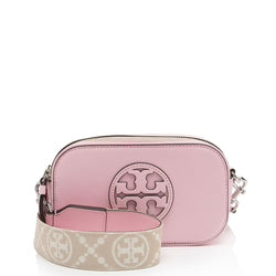 Tory Burch Leather Miller Mini Crossbody (SHF-AX46DU)