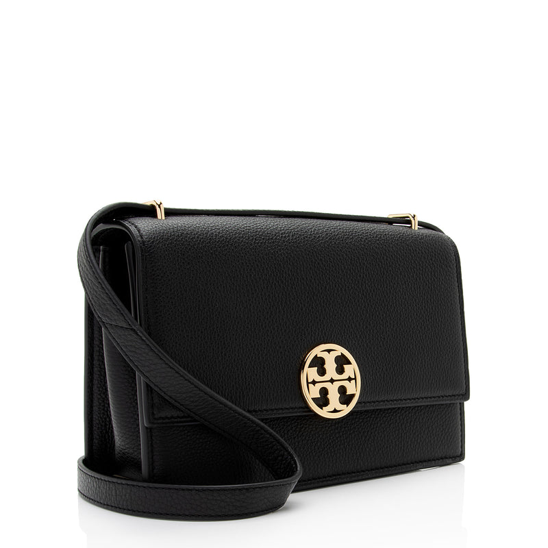 Tory Burch Leather Miller Shoulder Bag (SHF-i4UvmH)