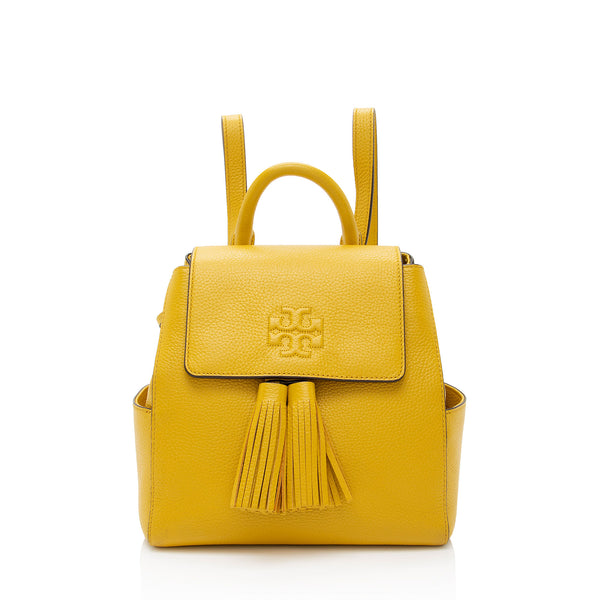 Tory Burch Leather Thea Mini Backpack (SHF-7UAixi)