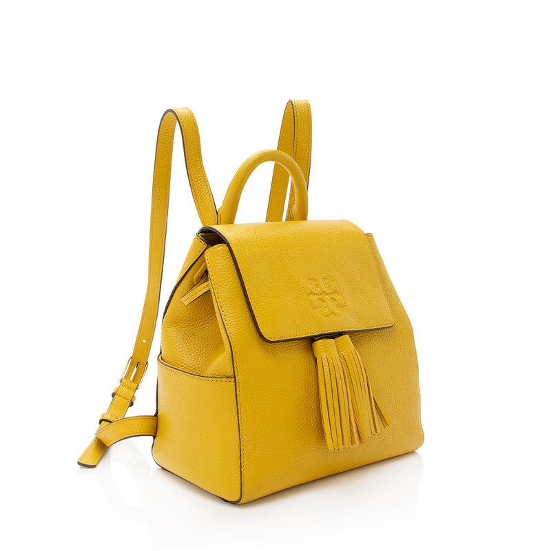 Tory Burch Leather Thea Mini Backpack (SHF-7UAixi)