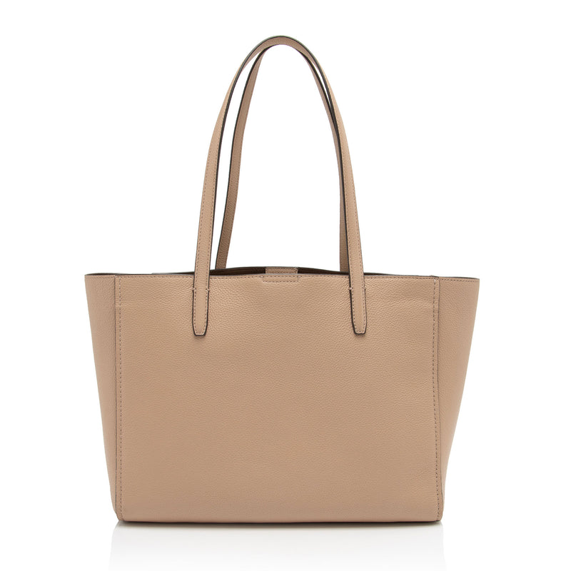 Tory Burch Leather Tote (SHF-B4lOa8)