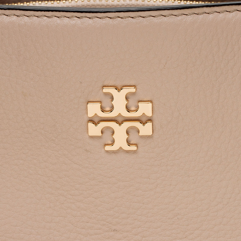 Tory Burch Pebbled Leather Chain Tote (SHF-wEFEm4)