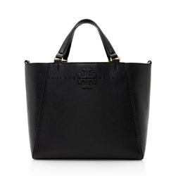 Tory Burch Metallic Saffiano Burch Tote, Tory Burch Handbags