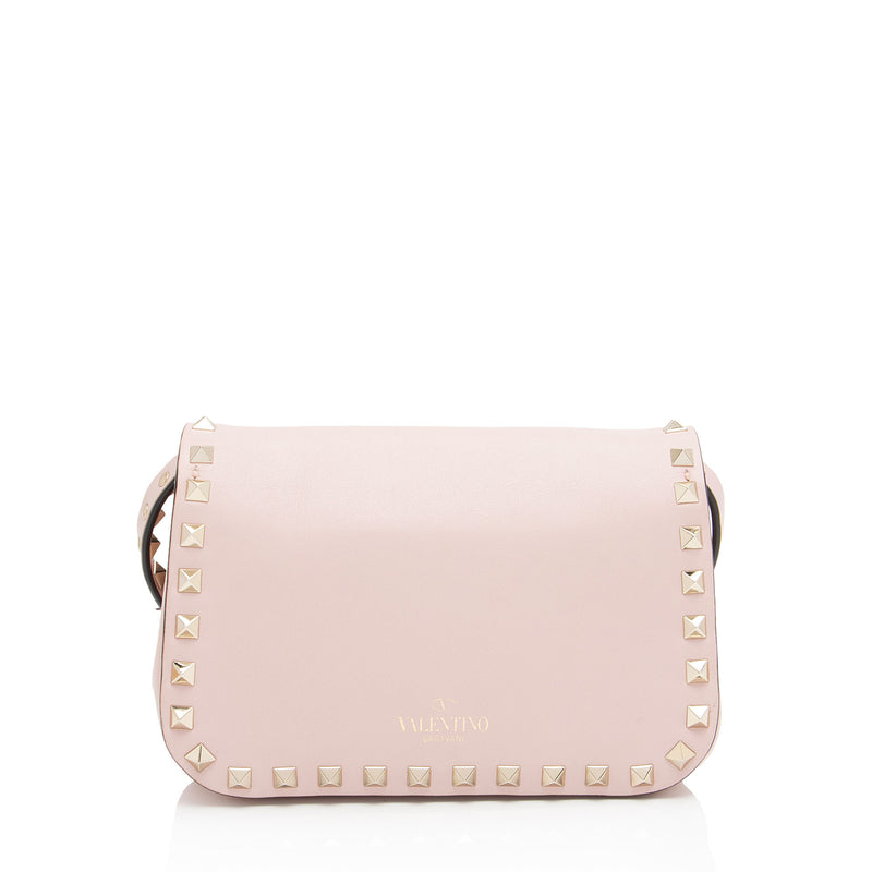 Valentino Leather Rockstud Small Crossbody (SHF-Ljp3RY)