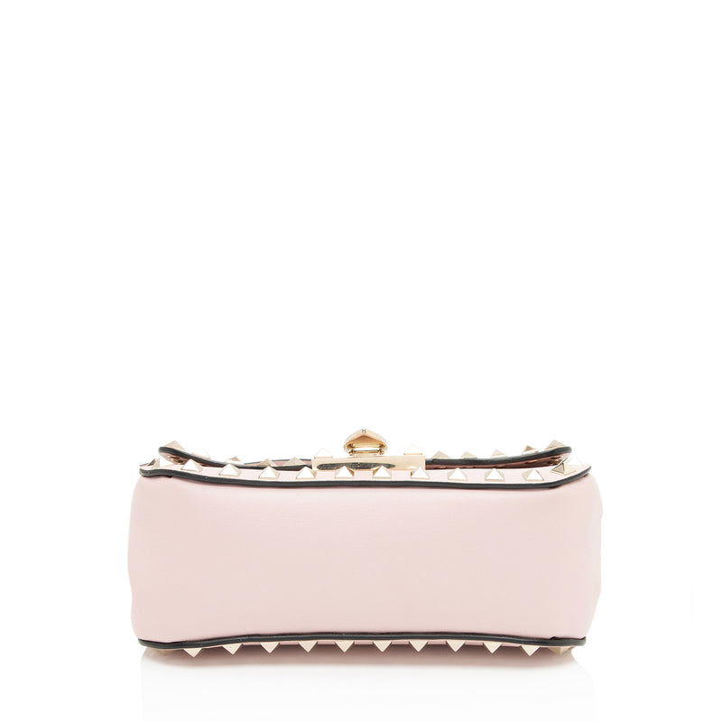 Valentino Leather Rockstud Small Crossbody (SHF-Ljp3RY)