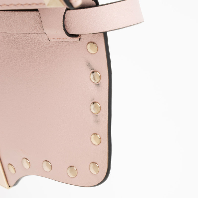 Valentino Leather Rockstud Small Crossbody (SHF-Ljp3RY)