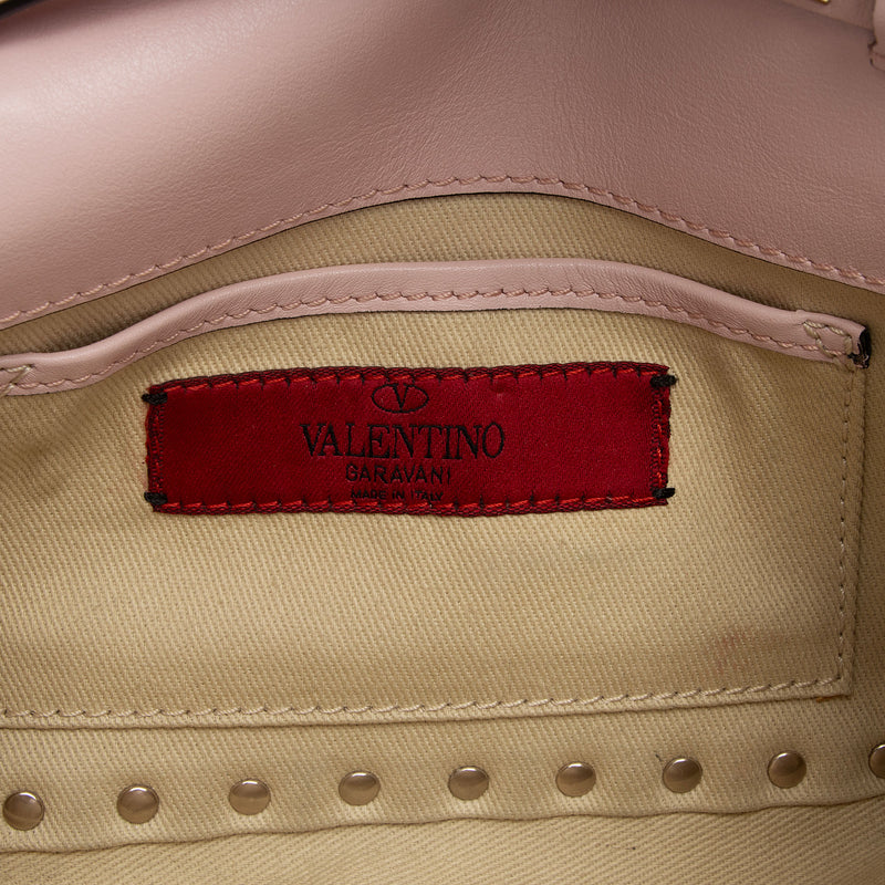 Valentino Leather Rockstud Small Crossbody (SHF-Ljp3RY)