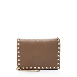 Valentino Leather Rockstud Pouch Crossbody (SHF-cV7Aio)