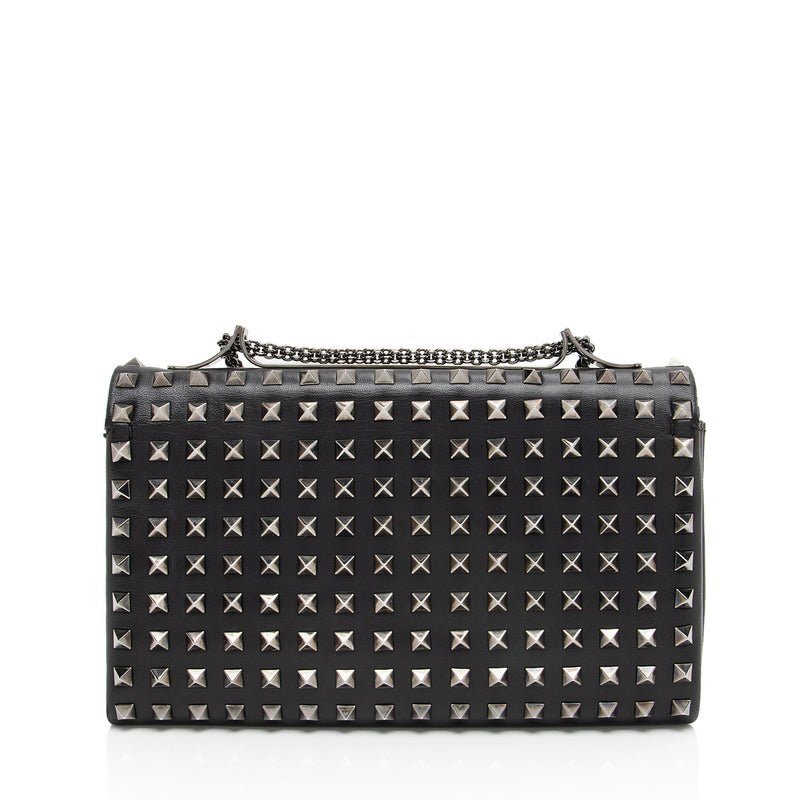 Valentino Leather Studded Va Va Voom Shoulder Bag (SHF-JpKLOz)