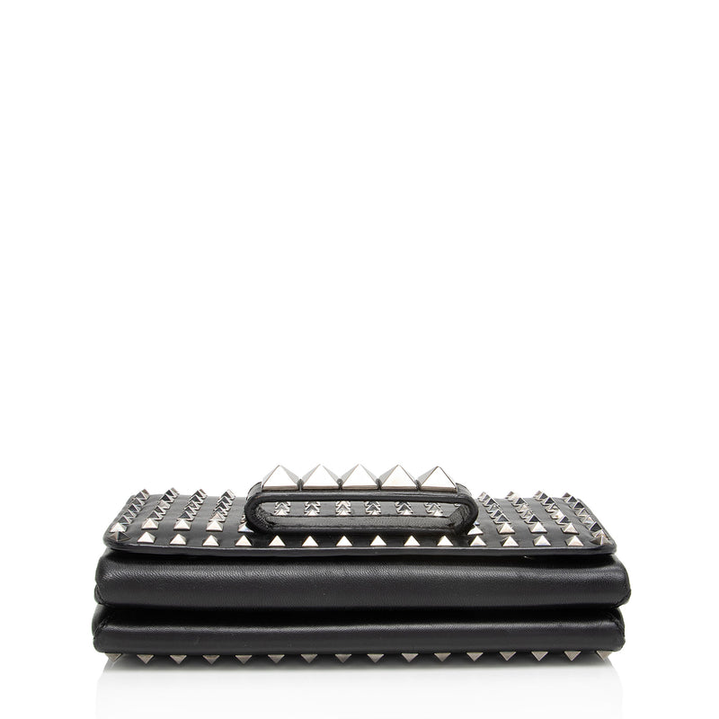 Valentino Leather Studded Va Va Voom Shoulder Bag (SHF-JpKLOz)