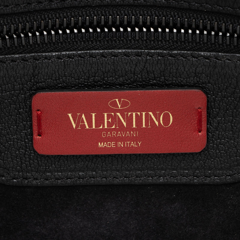 Valentino Patent Leather Demilune Small Shoulder Bag (SHF-MiI5Hn)