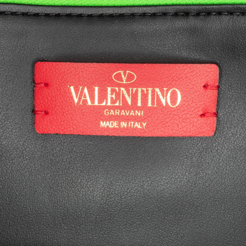 Valentino VLogo Leather Clutch (SHG-DA91Q9)