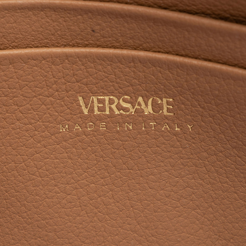 Versace Calfskin Medusa Wristlet (SHF-bNV7kw)