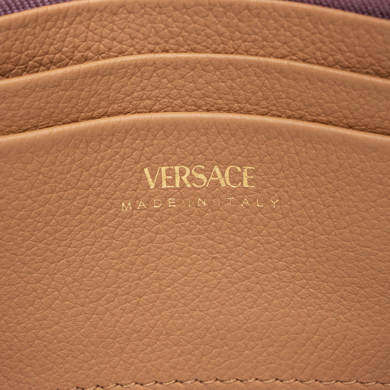 Versace Calfskin Medusa Wristlet (SHF-bmnCxU)