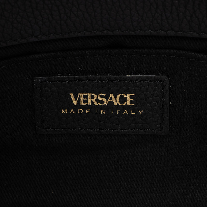 Versace Calfskin Virtus Small Hobo (SHF-aSOjxb)