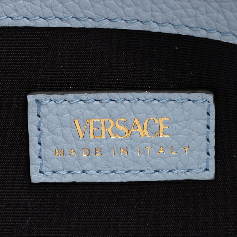 Versace Calfskin Virtus Zip Around Wallet (SHF-dvup03)