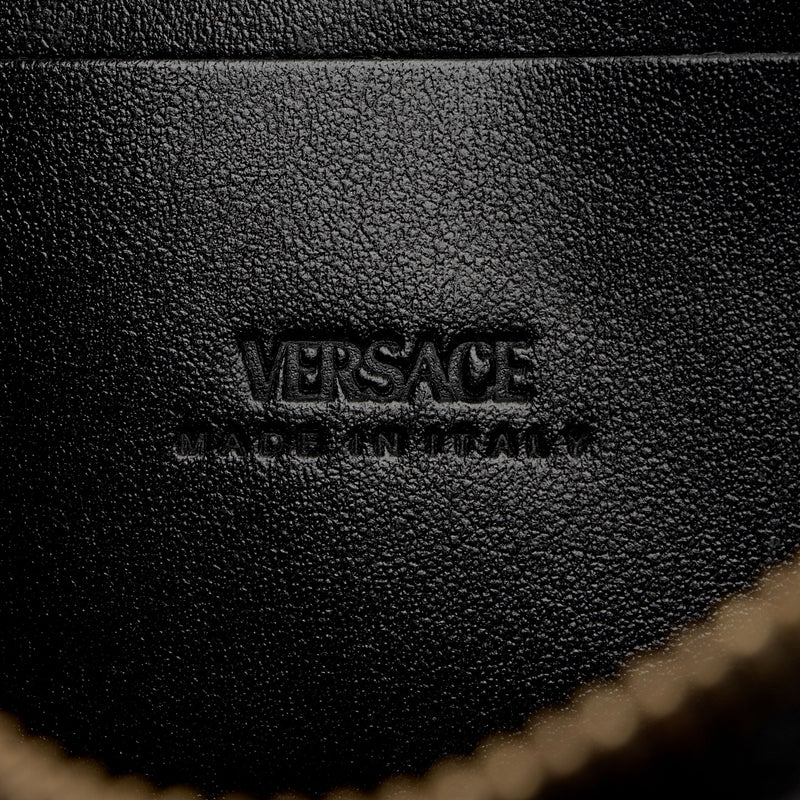 Versace La Greca Coated Canvas Crossbody (SHF-tSMLRq)