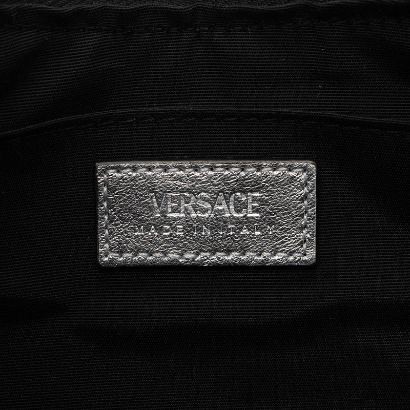 Versace Crystal La Medusa Half Moon Bag (SHF-65D0L1)