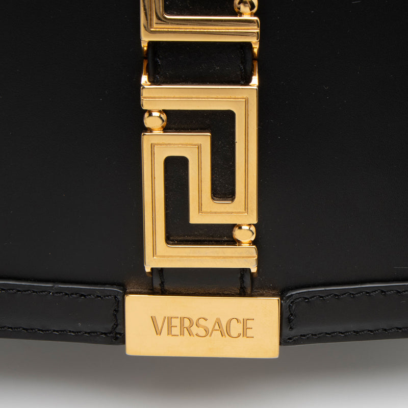 Versace Leather Greca Goddess Large Shoulder Bag (SHF-pk1AkB)