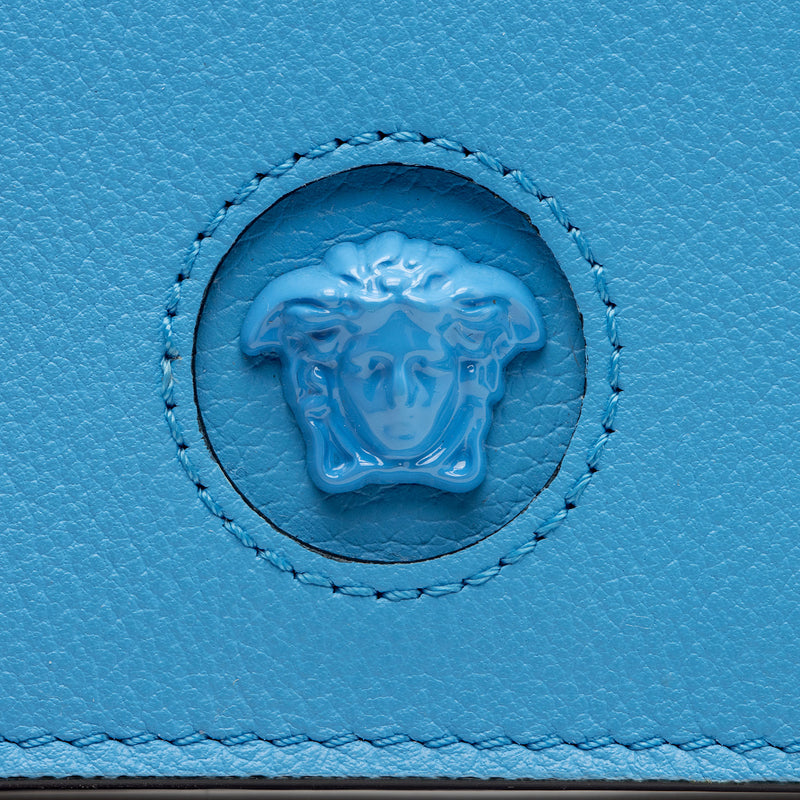 Versace Leather Medusa Compact Bi-Fold Wallet (SHF-0Q7Ezz)