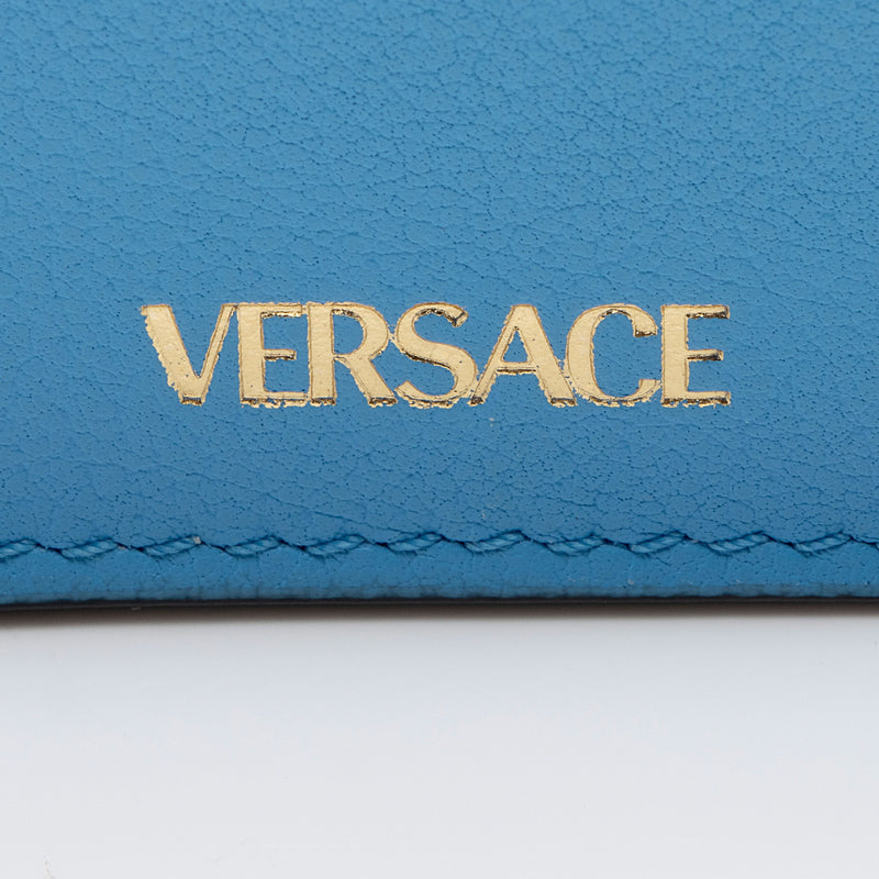 Versace Leather Medusa Compact Bi-Fold Wallet (SHF-0Q7Ezz)