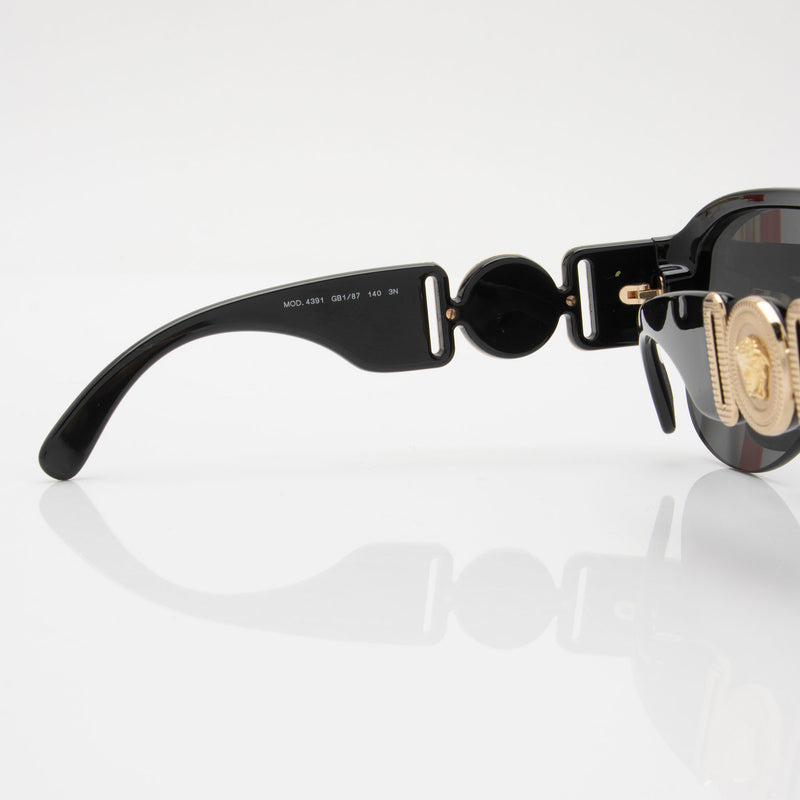 Versace Medusa Biggie Pilot Sunglasses (SHF-3XNCs8)