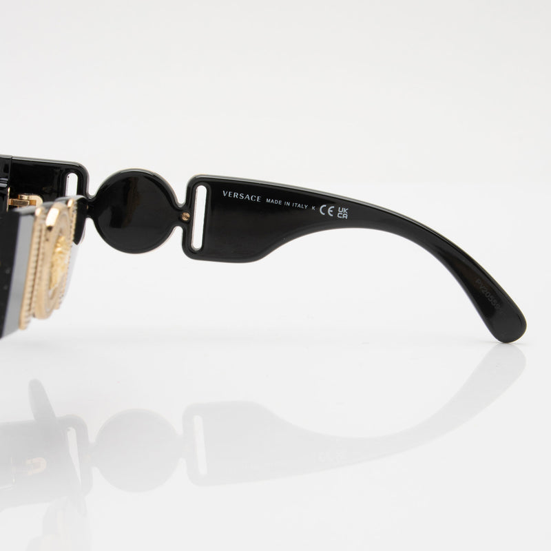 Versace Medusa Biggie Pilot Sunglasses (SHF-3XNCs8)