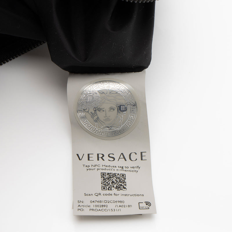 Versace Nylon Logo Messenger (SHF-x0Wf5C)