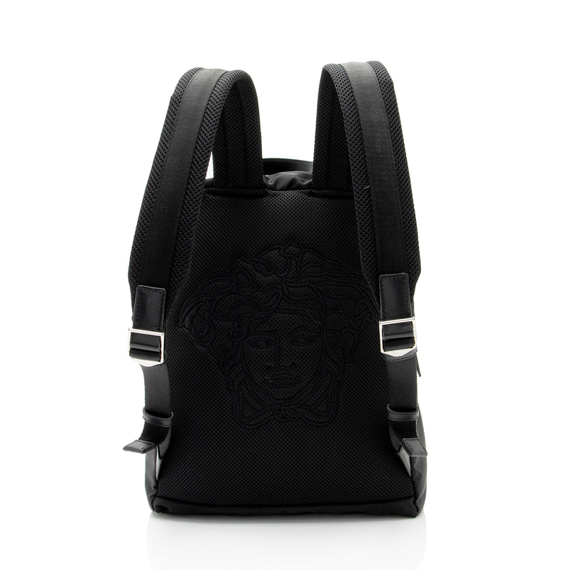 Versace Nylon Palazzo Medusa Backpack (SHF-tAVuDf)