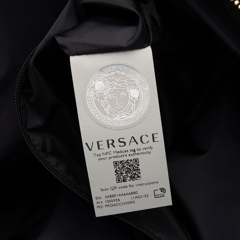 Versace Nylon Medusa Tribute Tote (SHF-lVKH8B)