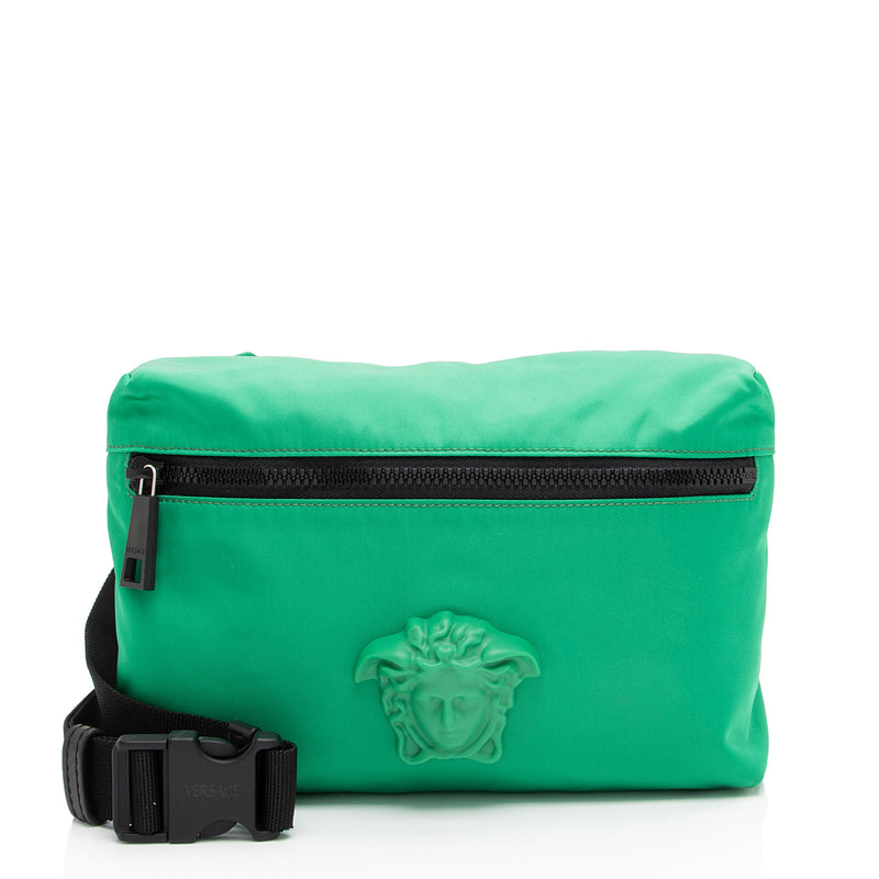 Versace Nylon Palazzo Medusa Belt Bag (SHF-UrRiCU)