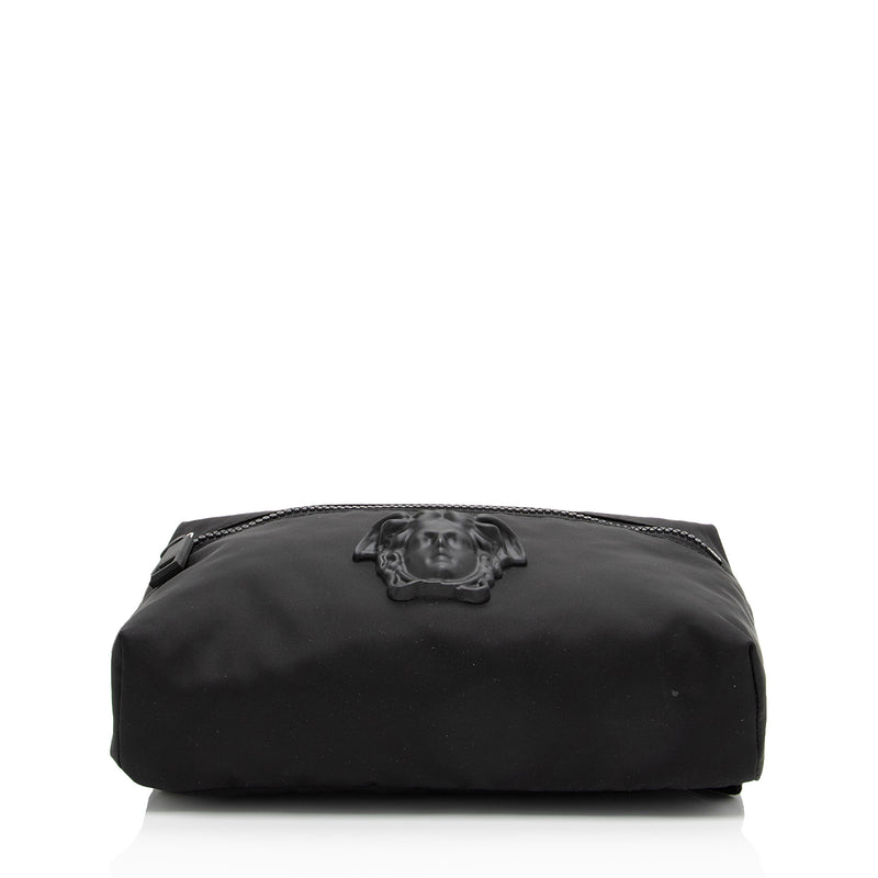 Versace Nylon Palazzo Medusa Belt Bag (SHF-4nshkf)