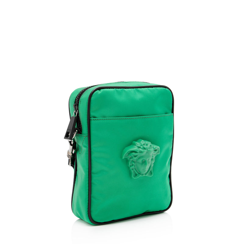 Versace Nylon Palazzo Medusa Small Crossbody (SHF-cMUUcN)