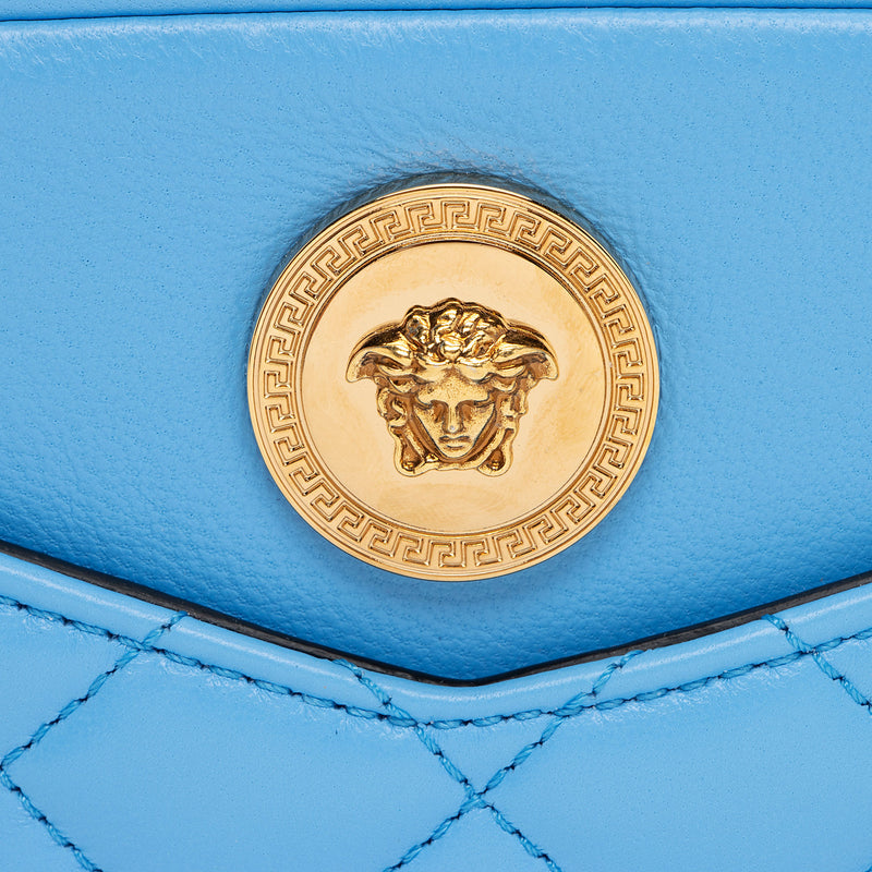 Versace Quilted Leather Medusa Camera Bag (SHF-EYi4UC)