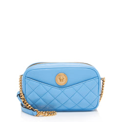 Versace Quilted Leather Medusa Camera Bag (SHF-EYi4UC)