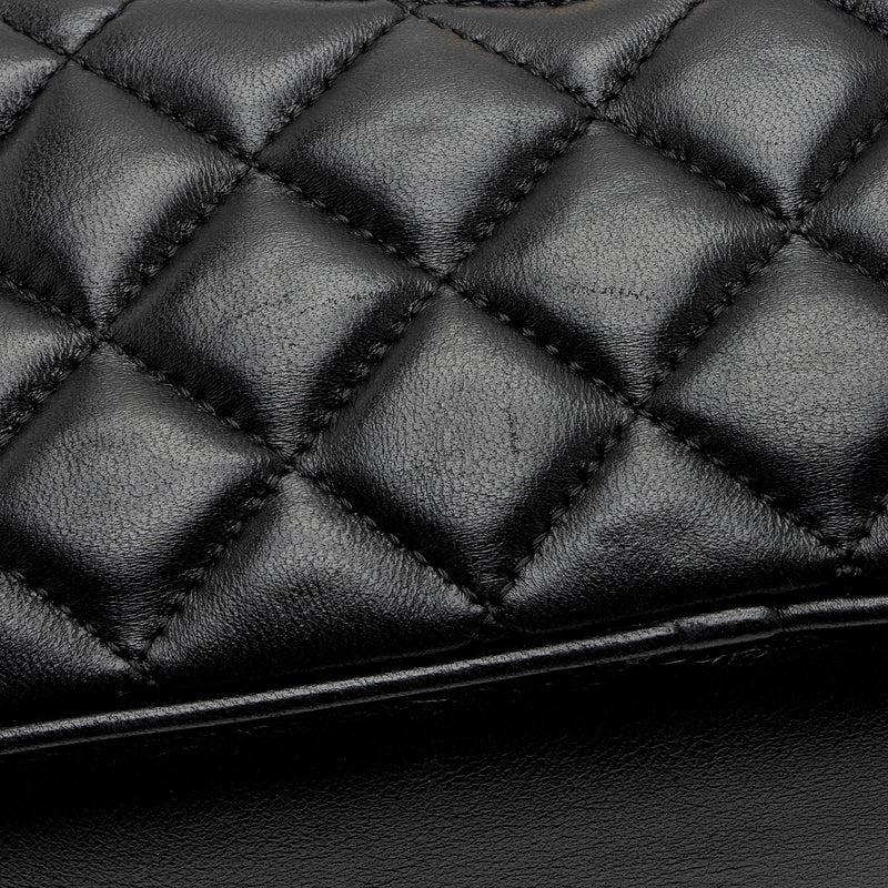 Versace Quilted Leather Medusa Camera Bag (SHF-he5z7l)