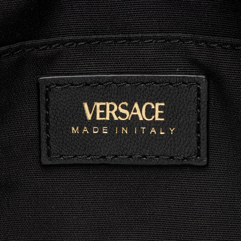 Versace Quilted Leather Medusa Camera Bag (SHF-he5z7l)