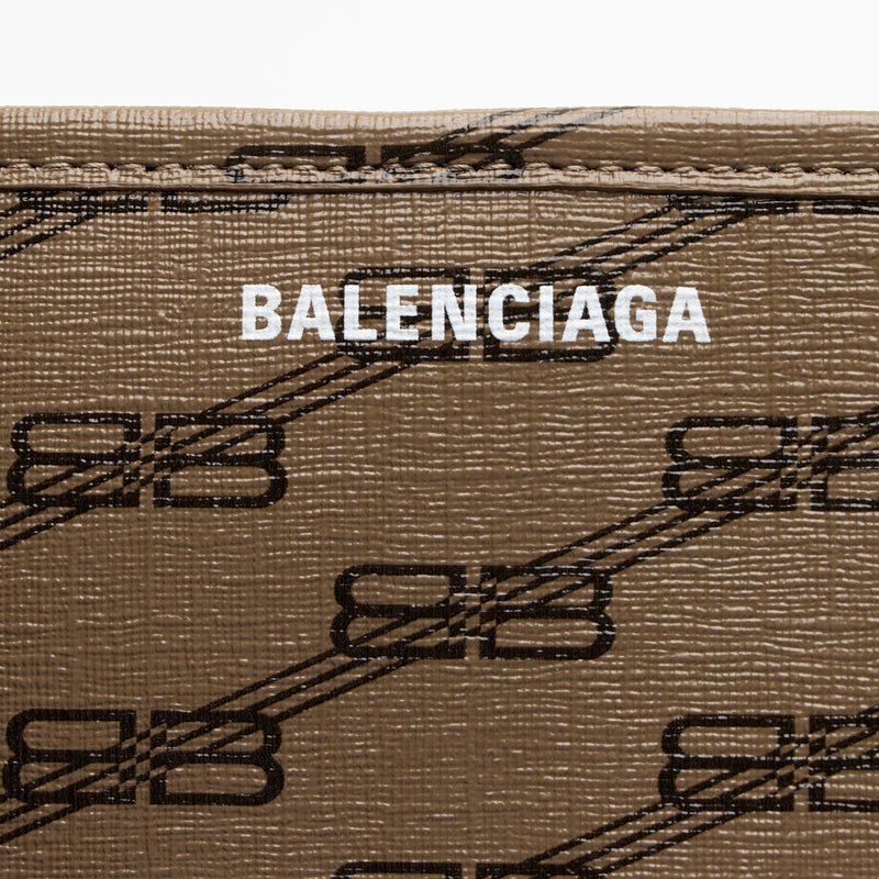 BB Signature Canvas Tote Bag in Beige - Balenciaga