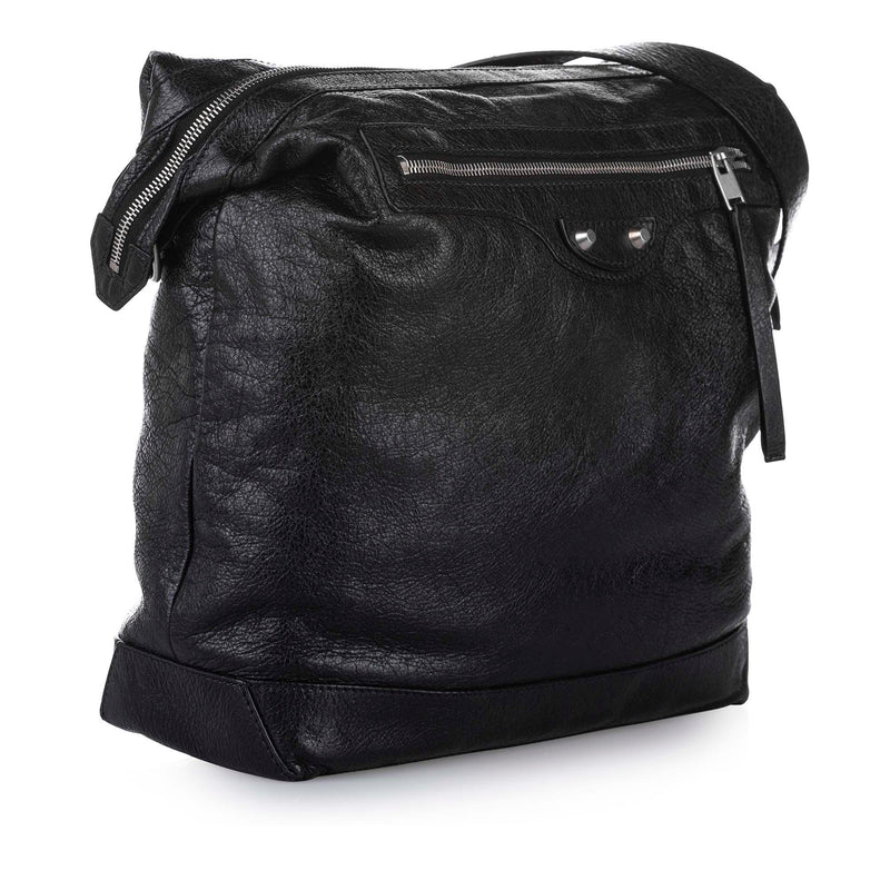 Balenciaga Motocross Classic Dome Leather Tote Bag (SHG-27999) – LuxeDH