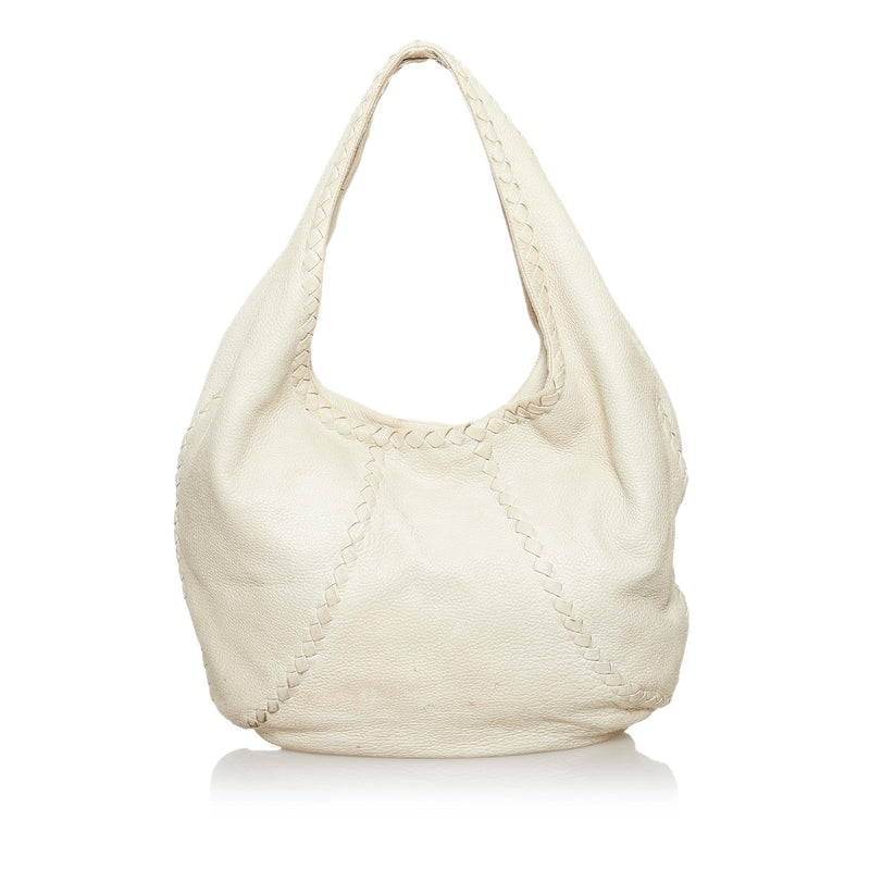 Pre-Owned Bottega Veneta Intrecciato Hobo Shoulder Bag 